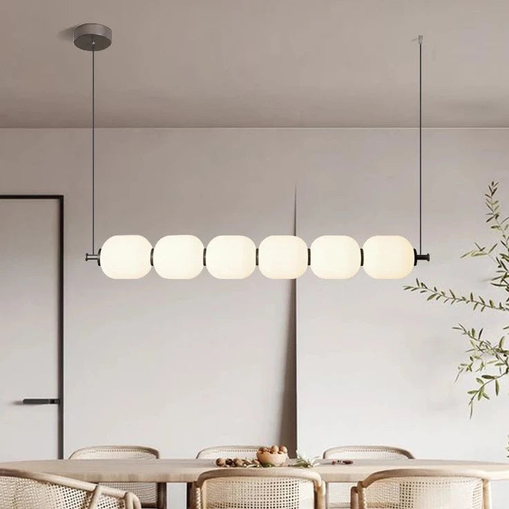 lustre moderne nordique simple pour restaurant et bar - vue 2 sur 8