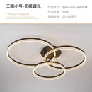 plafonnier led moderne minimaliste avec télécommande ronde
