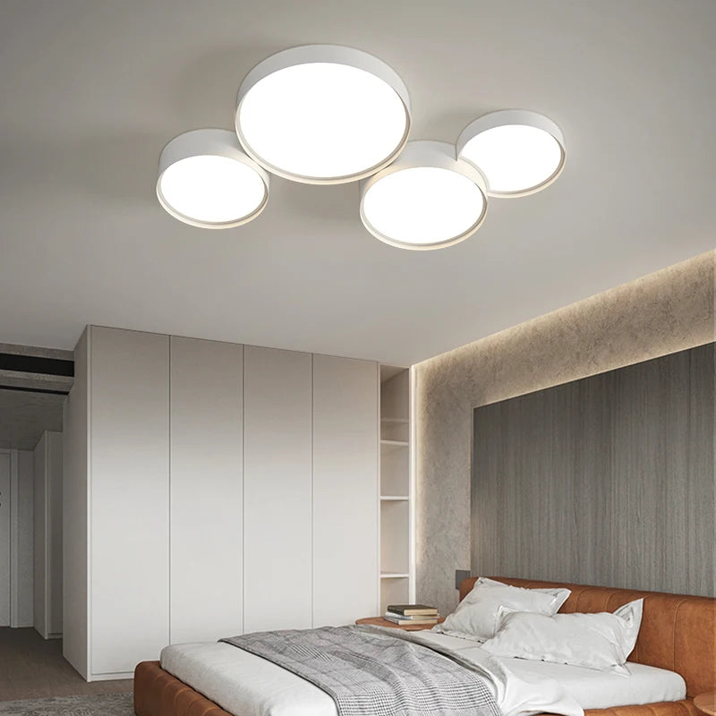 lustre led moderne pour éclairage intérieur décoratif - vue 4 sur 12