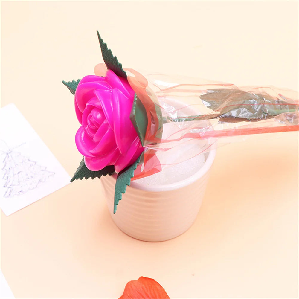 branche de roses lumineuses pour saint valentin et fêtes romantiques - vue 10 sur 12