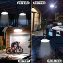 suspension solaire à led avec télécommande pour extérieur jardin camping