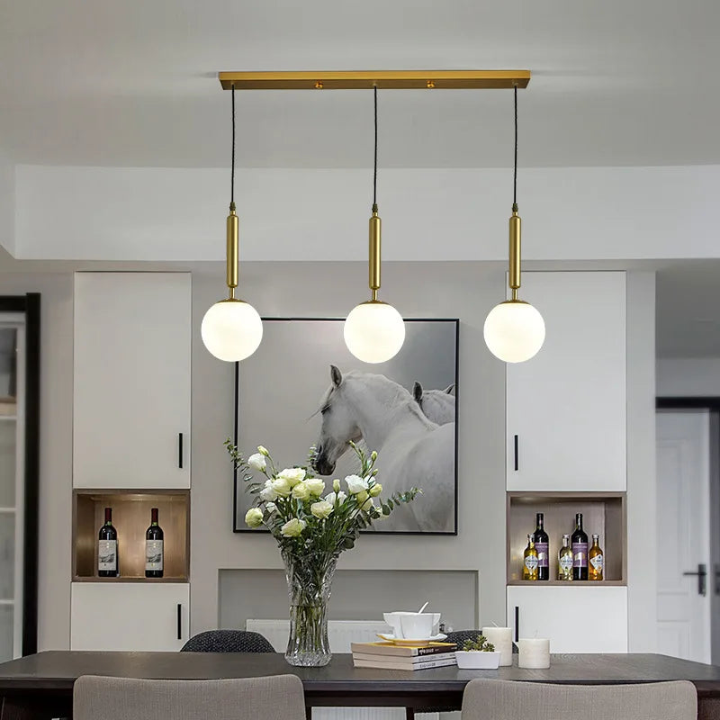 Moderner Glas-Kronleuchter für elegante Innendekoration - vue 3 sur 17