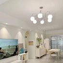 lustre arc suspension led pour décoration intérieure élégante