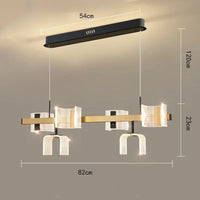 lustre design nordique moderne pour intérieur élégant et créatif
