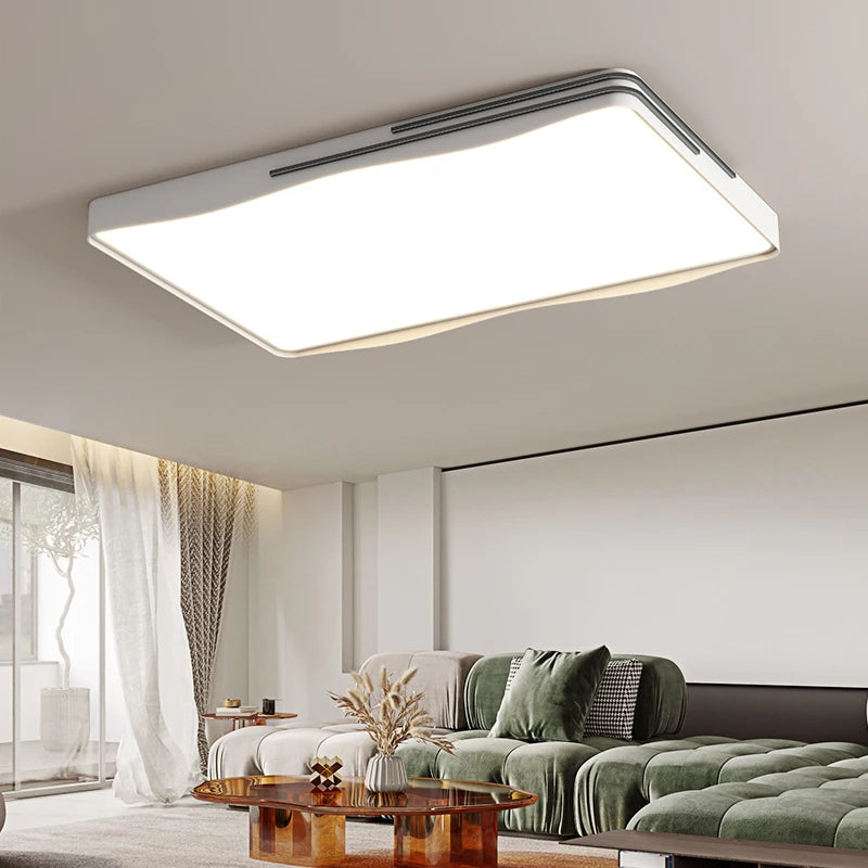 plafonniers led modernes pour éclairage intérieur élégant - vue 7 sur 14