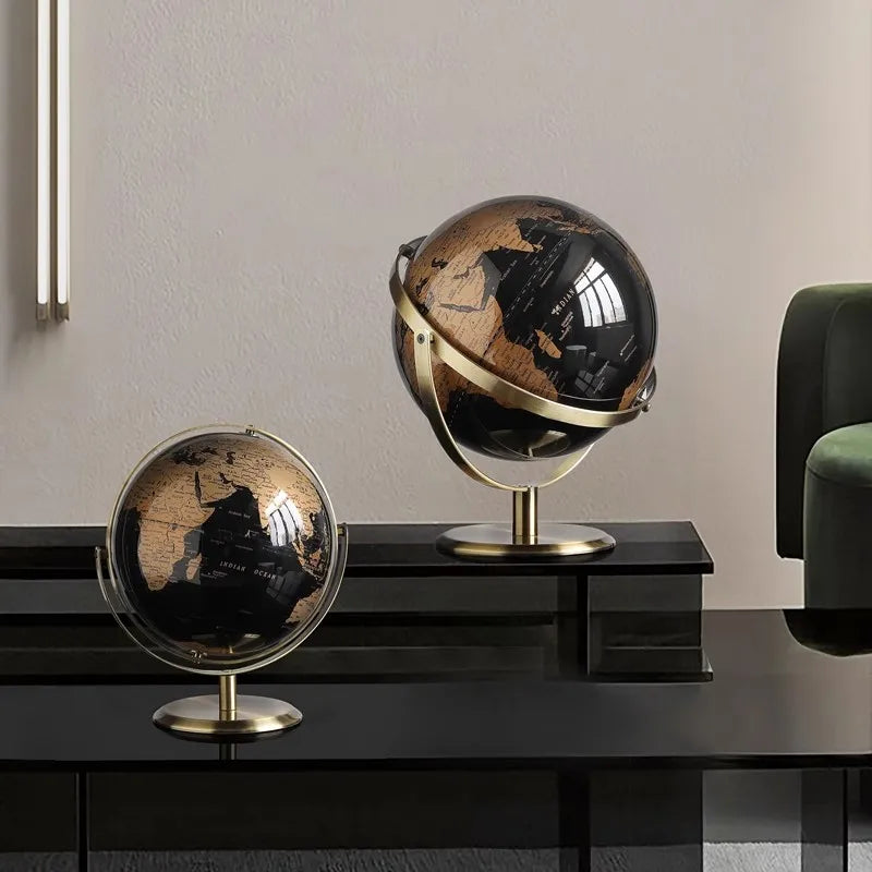 lampe de décoration globe américain luminaire haut de gamme élégant - vue 5 sur 9