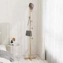 Multifunctional Floor Coat Rack, Hat Hanger, Tree Style, Freestanding Handbag Organizer, Luxury Storage Stand, 7 Hooks