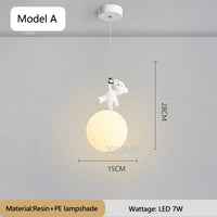 lampe en résine design ours pour chambre d'enfant décorative