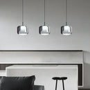 LED-Pendelleuchte aus Glas im nordischen minimalistischen Design