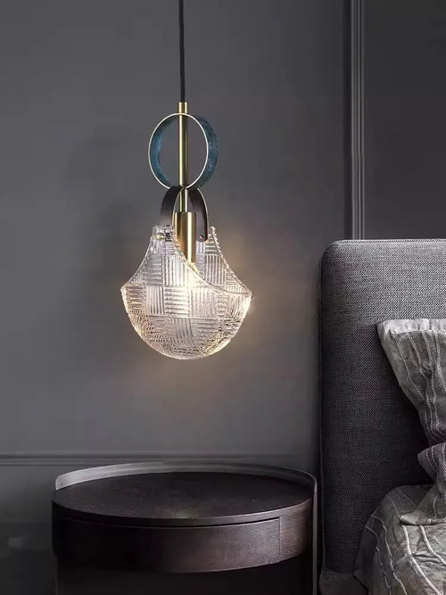 Art-déco-Pendelleuchte Kristall Elegant für modernes Interieur - vue 6 sur 30