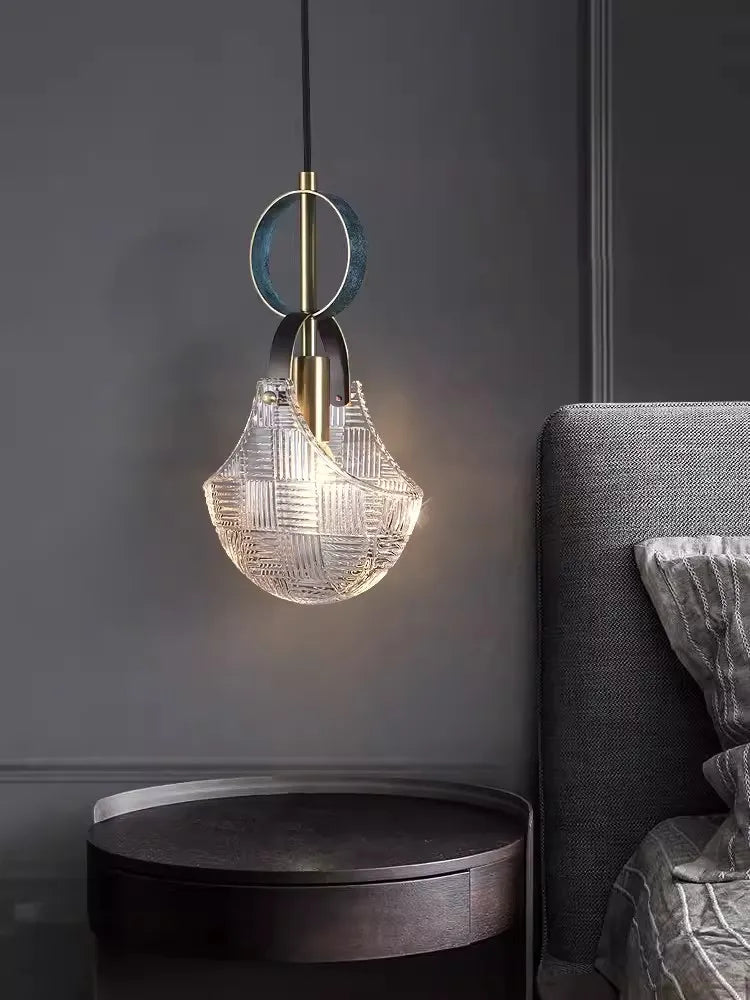 Art-déco-Pendelleuchte Kristall Elegant für modernes Interieur - vue 5 sur 30