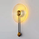 LED-Wandleuchte nordisch mit Wellen modern und schlicht