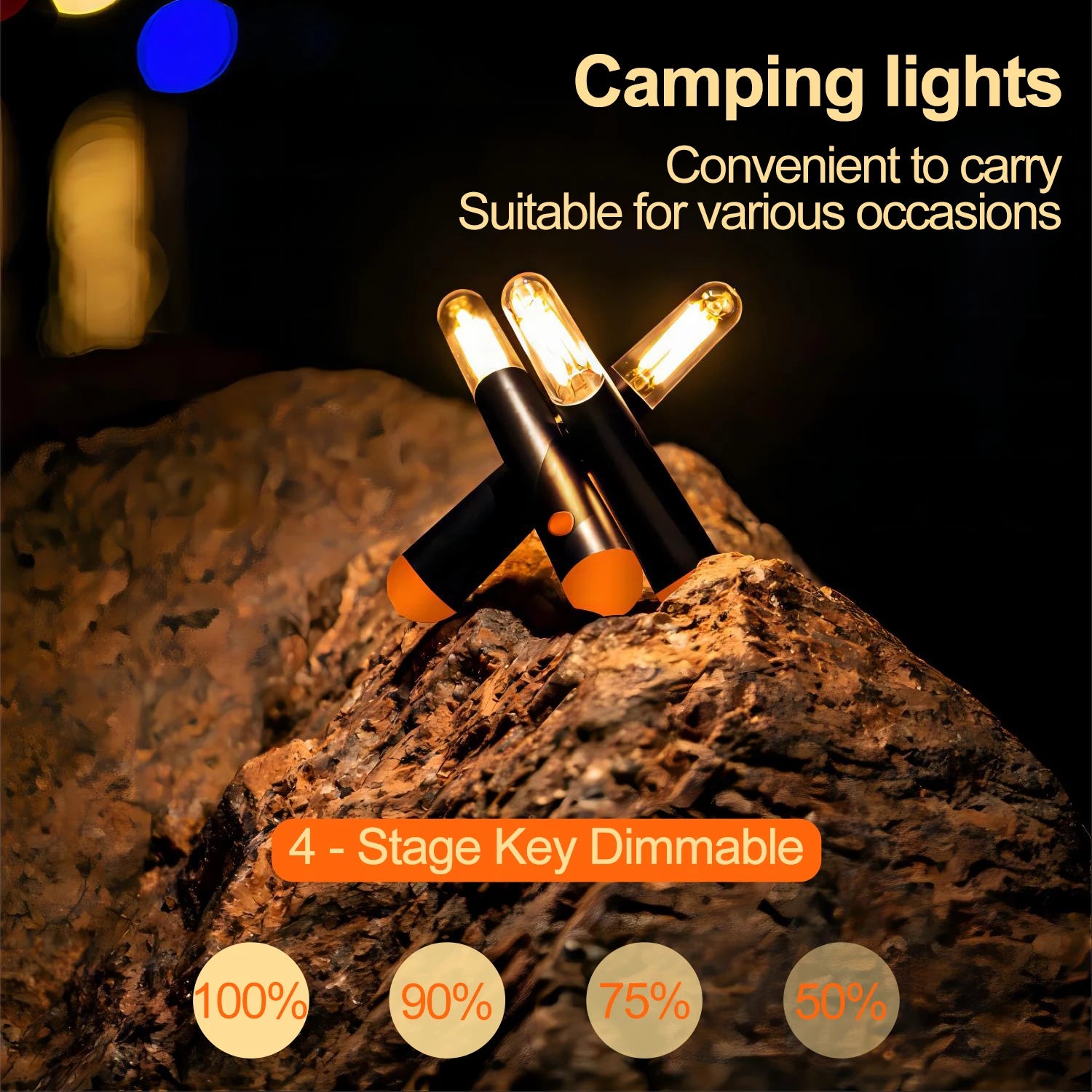 Lanterne LED Rechargeable par USB - vue 5 sur 8