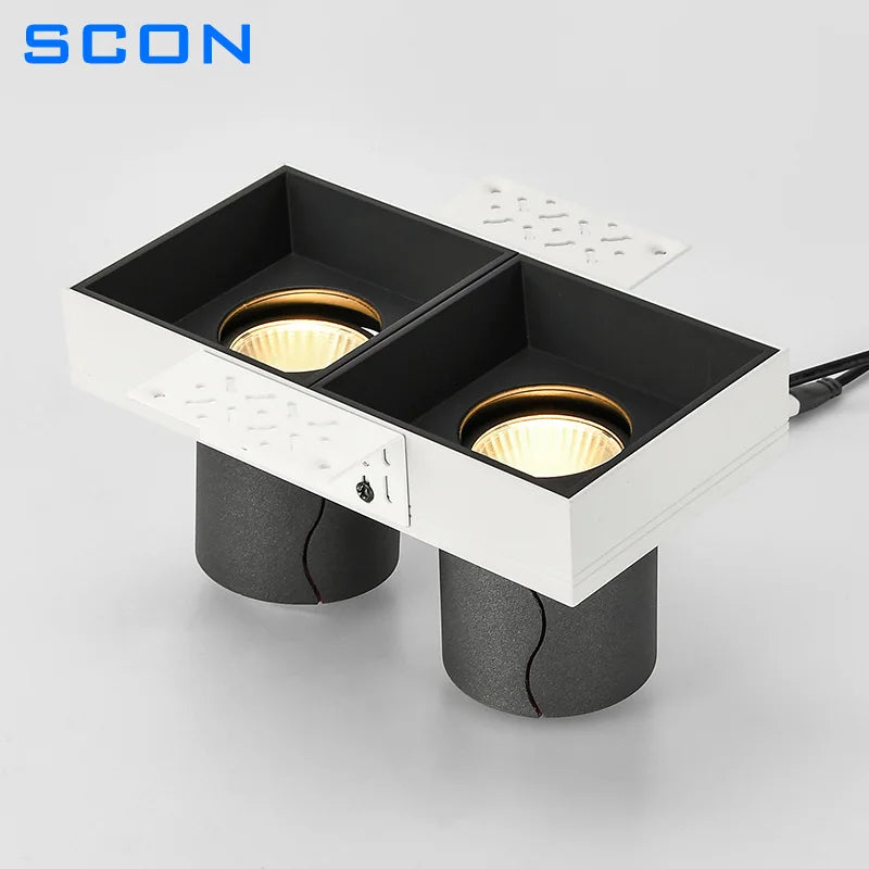 spot encastré design moderne pour éclairage intérieur élégant - vue 4 sur 12