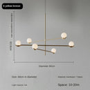 Minimalistische postmoderne Pendelleuchte für elegante Inneneinrichtung