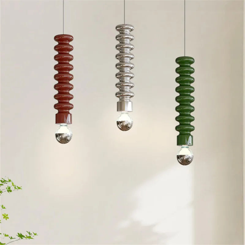 suspension nordique colorée style français ambiance chaleureuse décorative