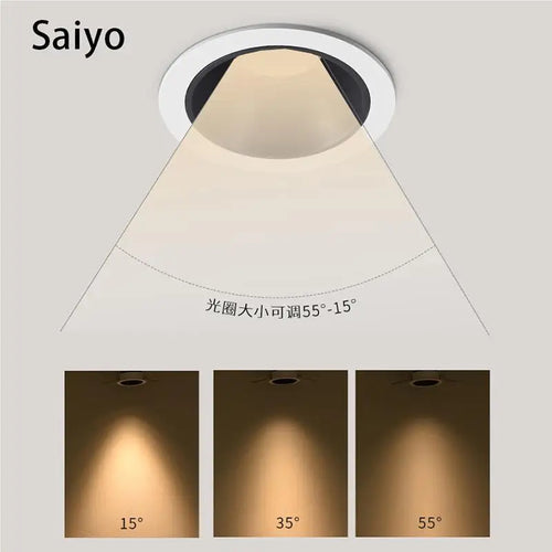 projecteurs led encastrés foco lampe aluminium downlight