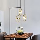 lustre led moderne magique pour bar et décoration intérieure