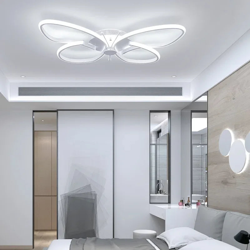 Moderner LED-Kronleuchter für stilvolle Wohnraumdeko - vue 5 sur 8