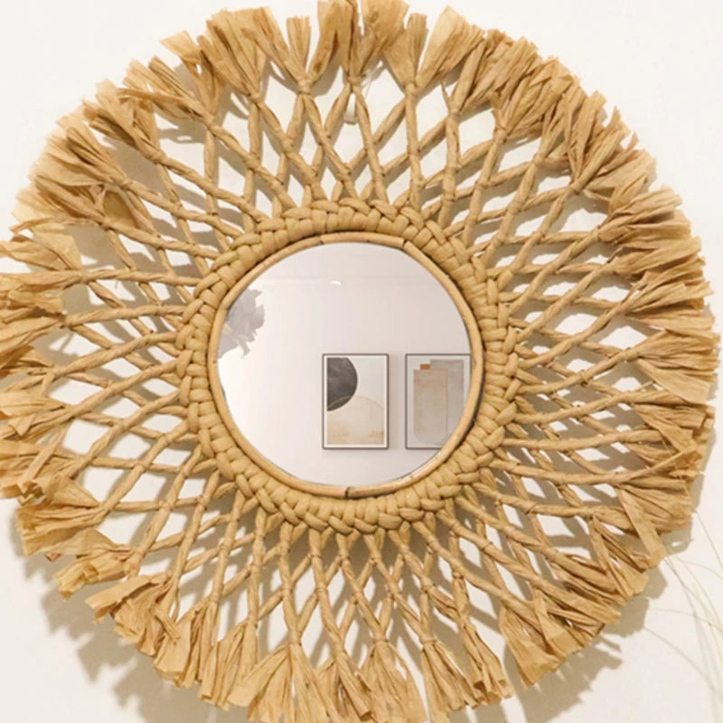 miroirs décoratifs ronds adhésifs pour une décoration intérieure élégante - vue 4 sur 7