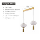 suspension en verre rétro design pour décoration intérieure