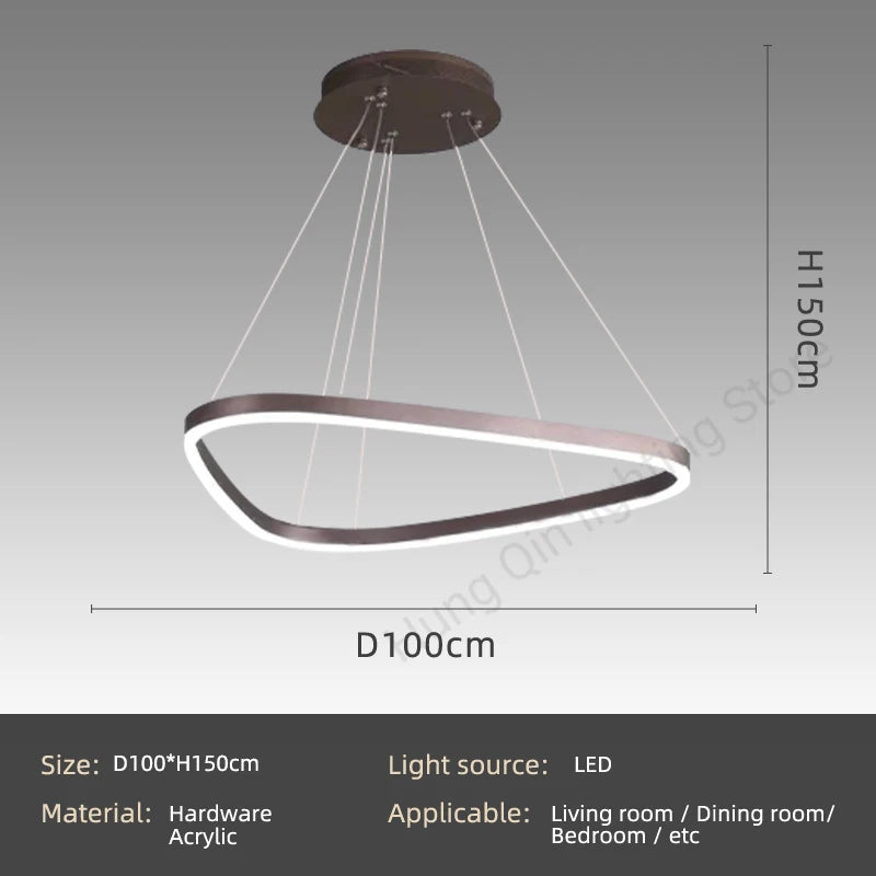 Moderne Design-Pendelleuchte für stilvolle Innenbeleuchtung