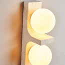 Appliques murales de chevet nordiques en laiton marbre blanc applique en verre pour Restaurant Bar chambre moderne contracté éclairage de couloir intérieur
