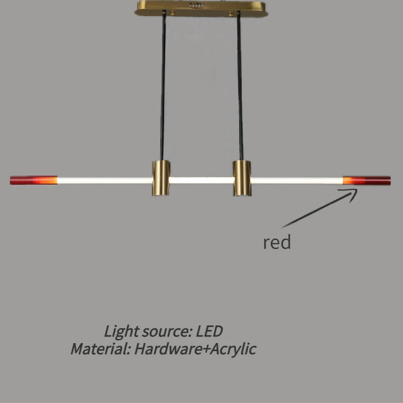 lustres à led minimalistes pour bars et réceptions modernes - vue 8 sur 8