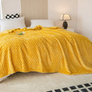 plaid carreaux doux chaud moelleux salon chambre velours
