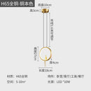 lustre à anneau led pour décoration moderne intérieure et extérieure