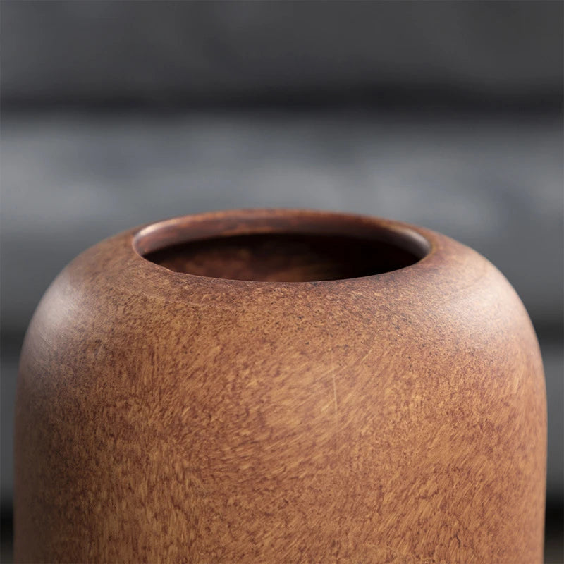 vase géométrique en céramique pour décoration florale artisanale - vue 5 sur 12