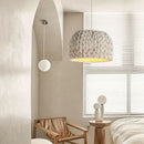 lustre nordique wabi sabi tricoté corde minimalisme led