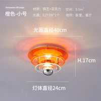 Nordische Designer-Deckenleuchte UFO aus Acryl für die Wohnungsdekoration