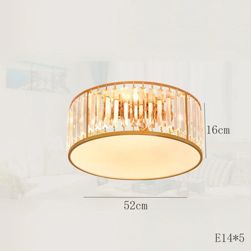 LED-Deckenleuchte aus Kristall für moderne Wohnraumgestaltung - vue 13 sur 12