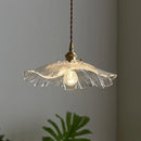 suspension rétro en verre pour décoration intérieure élégante