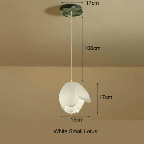 Retro-Pendelleuchte Lotusblume LED - vue 11 sur 22