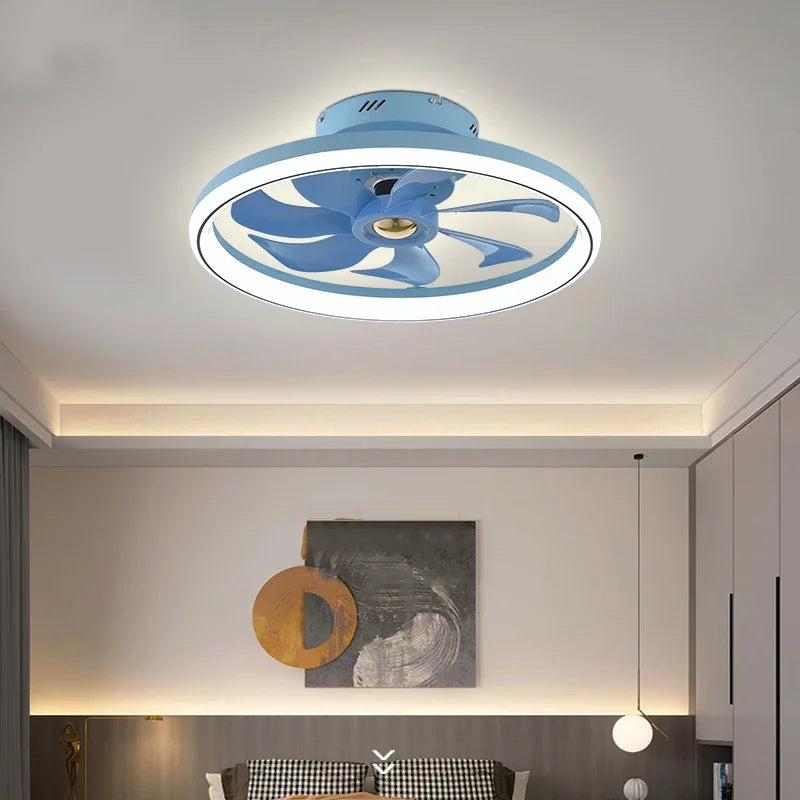 plafonnier moderne intelligent avec lumière led et télécommande - vue 3 sur 11