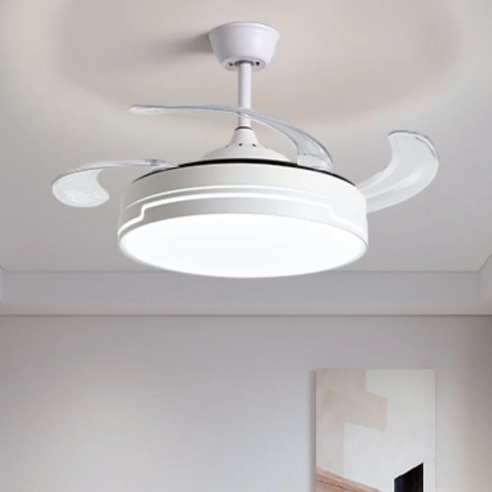 ventilateur led invisible moderne pour décoration intérieure élégante - vue 4 sur 10