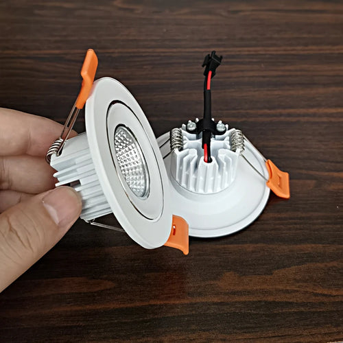 Mini-Einbauspot LED für Innenbereich mit Treiberset - vue 4 sur 8