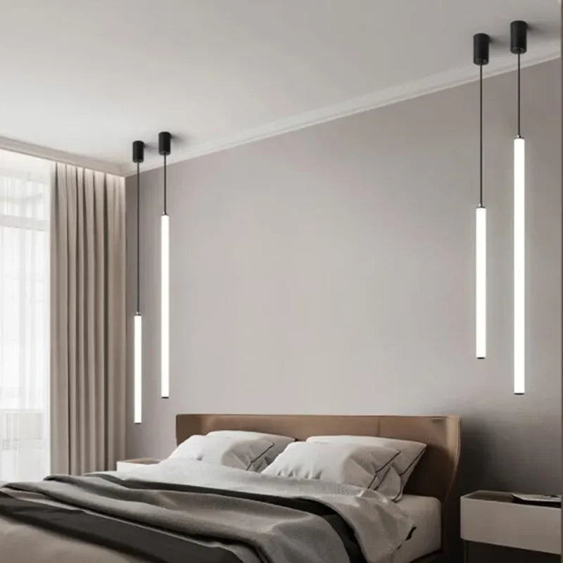 lustre moderne à led pour espaces de grande hauteur - vue 7 sur 14