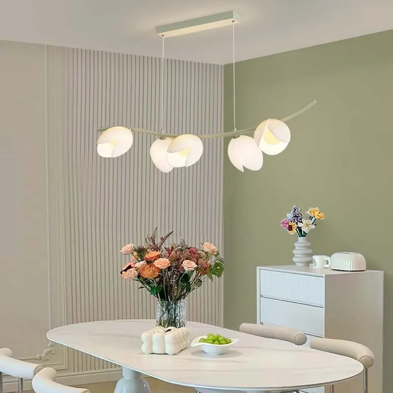 lustre led moderne pour divers espaces luminaire décoratif - vue 5 sur 8