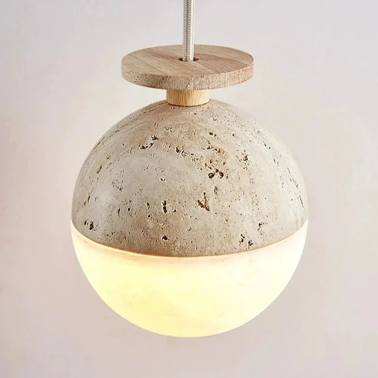 Lampe suspension ronde chambre enfants - vue 5 sur 6