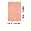 serviette de plage turque coton tissé style rayé
