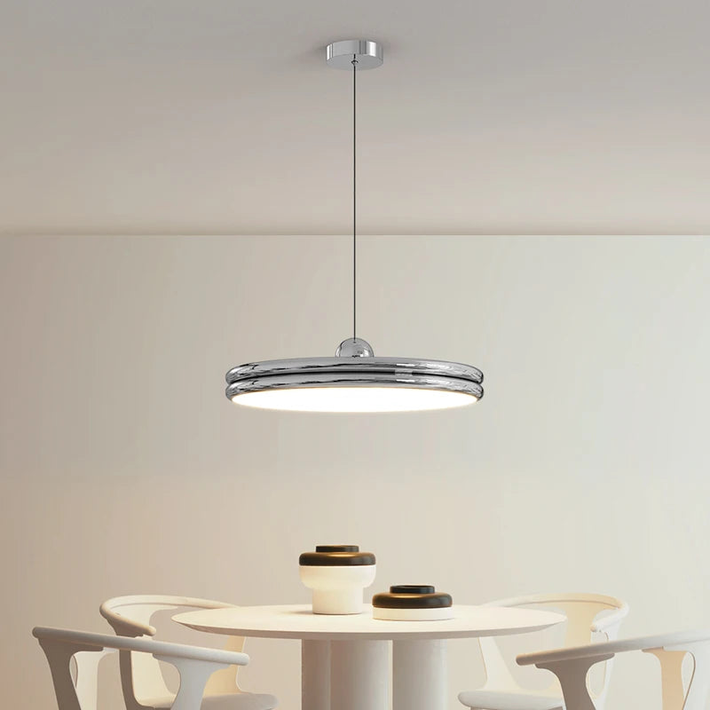 lustre moderne led suspension éclairage intérieur lampe suspendue décoratif - vue 3 sur 24
