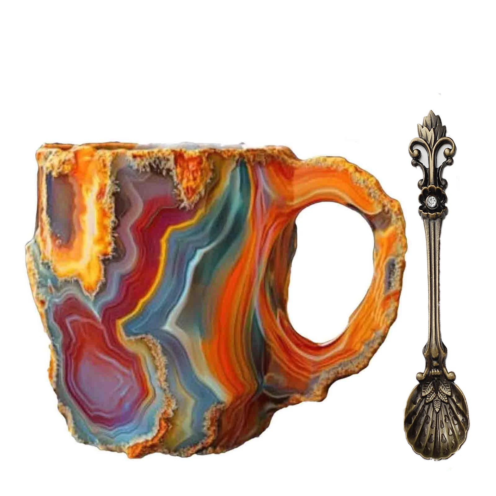 Mug en céramique style cristal design élégant