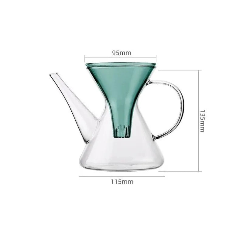 Théière kung fu en verre avec infuseur rapide - vue 7 sur 7