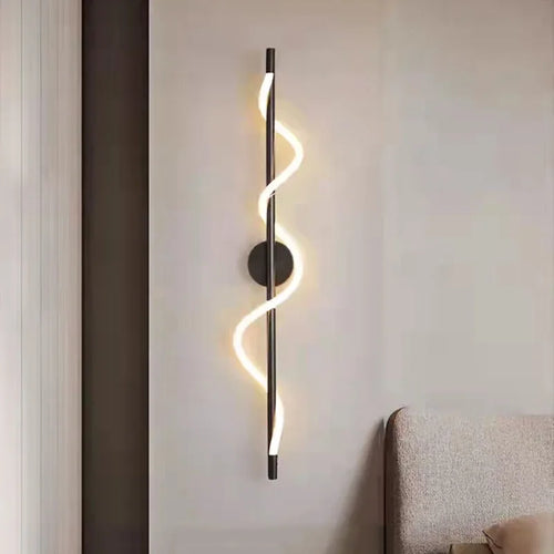 Moderne Wandleuchte mit Fernbedienung und Dimmfunktion - vue 3 sur 12