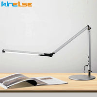 Moderne Schreibtischlampe mit langem Arm, dimmbar und energiesparend