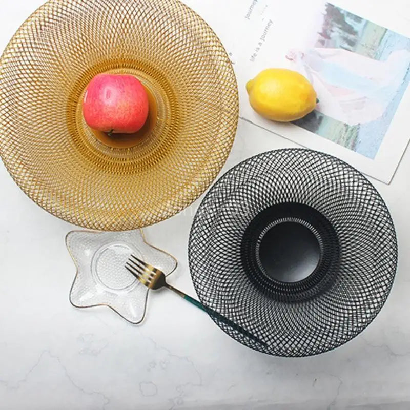 panier à fruits en fer style nordique pour rangement et décoration - vue 5 sur 8