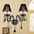 applique murale antique en cristal pour intérieur design élégant